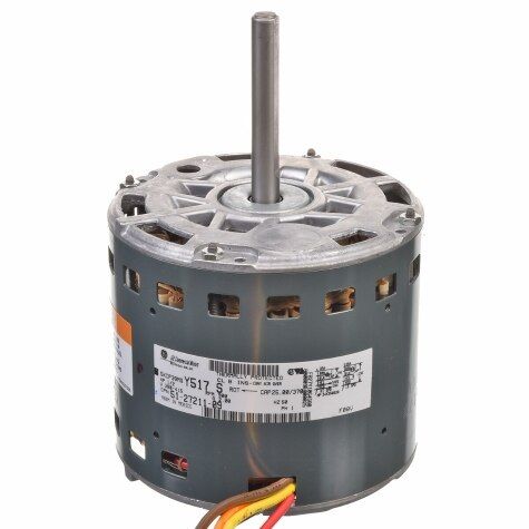 Rheem 51-27211-09 - Blower Motor - 1/2 HP, 1 Phase, 2 Speed, 380-415V, 900 RPM