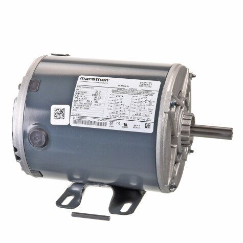 Rheem 51-41936-01 - Blower Motor - 1 HP, 3 Phase, 1 Speed, 208/230/460V, 1725 RPM