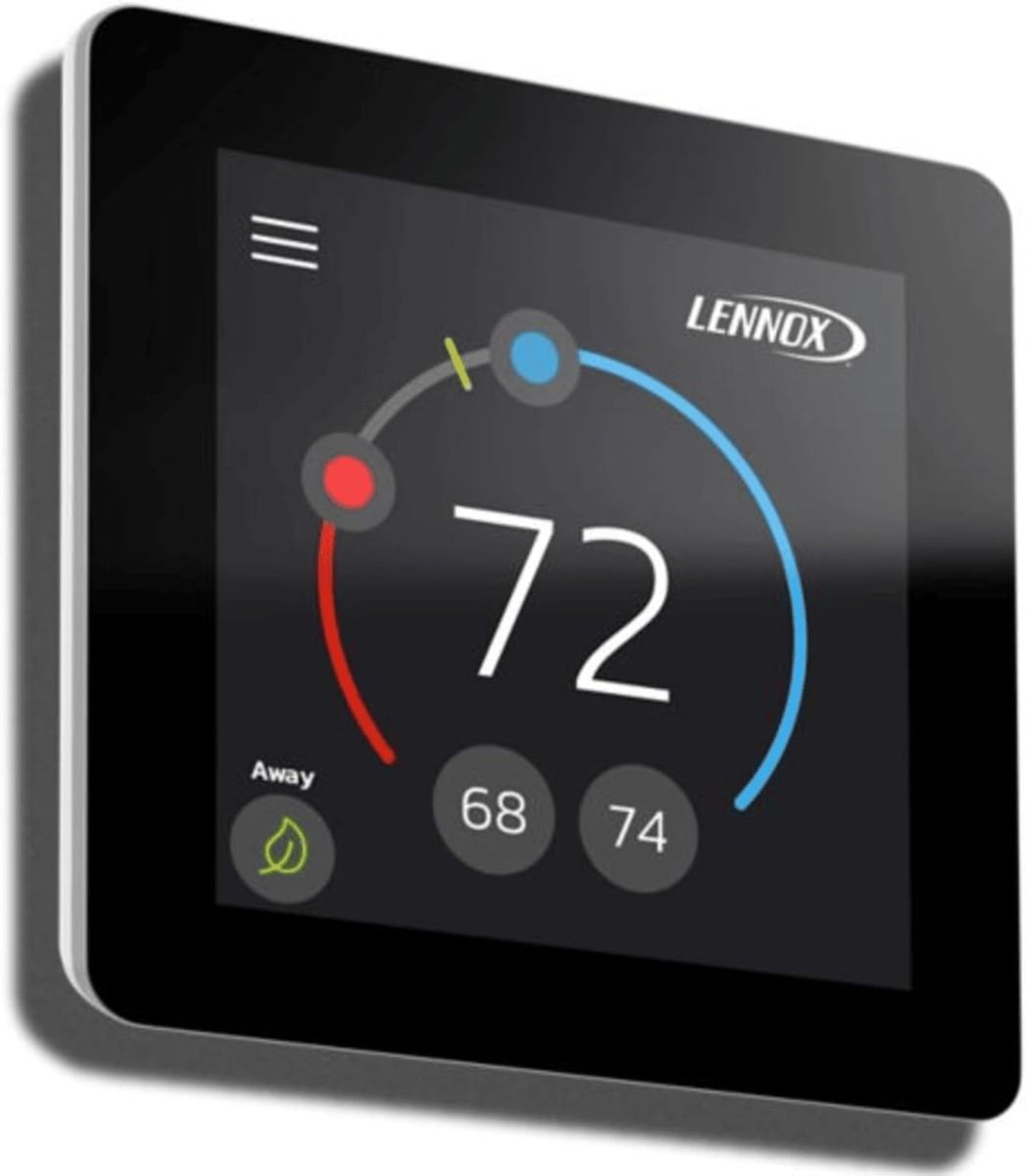 Lennox 27V51 - L40 Smart Programmable Thermostat - Wi-Fi, Touchscreen, 1H/1C Conventional & 2H/1C Heat Pump Application