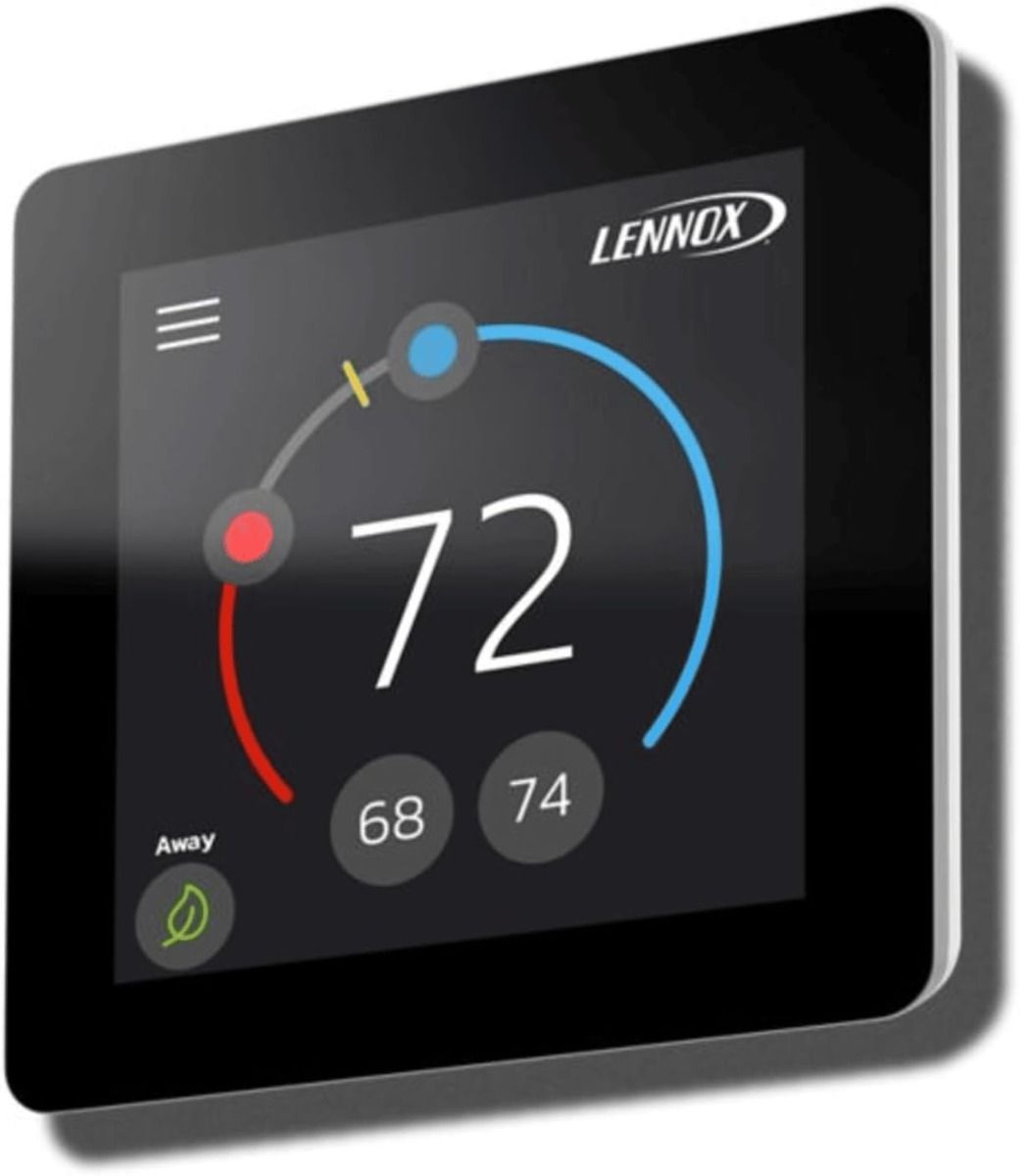 Lennox 27V51 - L40 Smart Programmable Thermostat - Wi-Fi, Touchscreen, 1H/1C Conventional & 2H/1C Heat Pump Application
