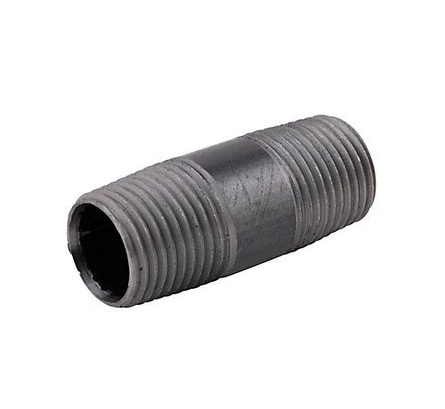 Lennox 51P23 - 1/2" x Close(1-1/8") Black Pipe Nipple" Schedule 40