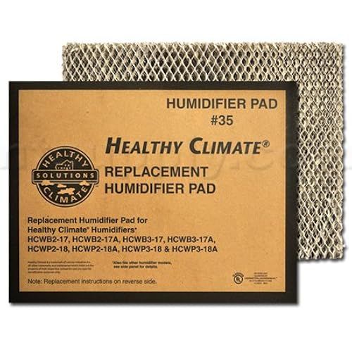 Lennox X2661 - Healthy Climate #35 Humidifier Water Panel, 10 x 13 x 1.75 Inch, OEM Replacement Evaporator Pad