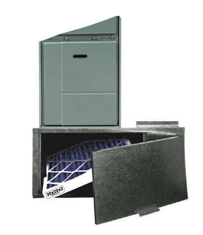 Rheem 54-2840-LS - Filter Base - 24 x 24 in., Upflow Gas/Electric (Labor Saver), LS Series