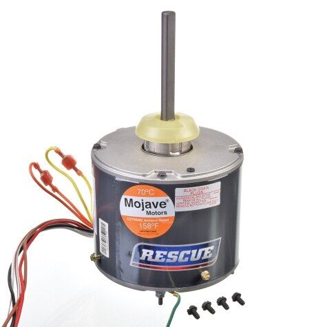 Rheem 5462H - RESCUE Condenser Motor - 1/3 - 1/6 HP, 1 Phase, 2 Speed, 208/230V, 1075 RPM