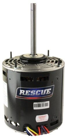 Rheem 5470 - RESCUE Blower Motor - 1/5 - 3/4 HP, 1 Phase, 4 Speed, 120V, 1075 RPM