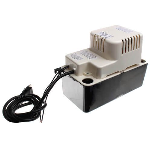 Little Giant 554455 - VCMA-20ULS, 80 GPH, 230 V In-Pan Condensate Removal Pump w/ Safety Switch