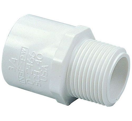 Lennox 57W48 - Schedule 40 PVC Male Adapter, 1/2 IN, MPT x Slip