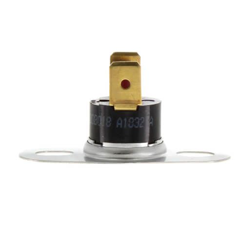 Lennox 57W76 - ( R37520B018 ) Thermal Rollout Switch, Purple ID Color, Actuates at 185 Deg F. +/- 13 F., Manual Reset, 90 Deg Quick Connect Terminals