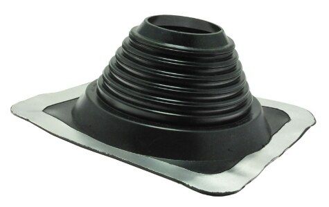 Rheem 583018 - Pipe Flashing - 3-1/2 in. opening diameter, EPDM
