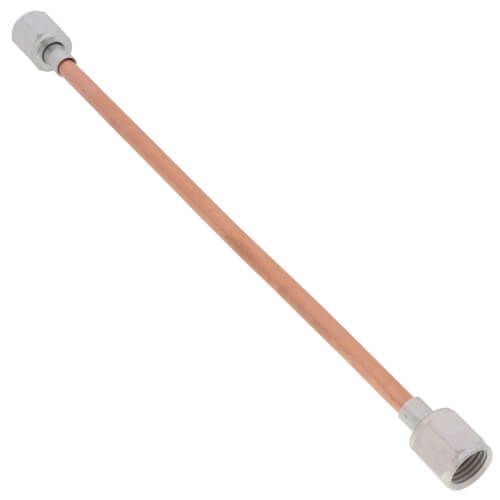 Rheem 59-19206-18 - Copper Oil Line - 3/16 in. O.D. x 6-1/2 in. w/Flare Ends