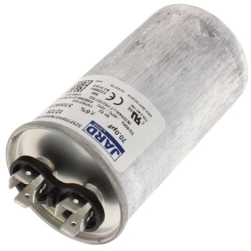 Jard 12729 - 70 MFD Round Run Capacitor (370V)