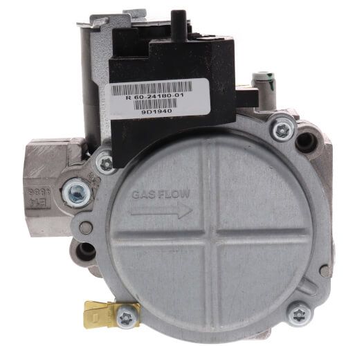 Rheem 60-24180-81 - Gas Valve - 140,000 BTU/HR, Natural Gas, 1/2 in. NPT Input x 1/2 in. NPT Output, 1 Stage