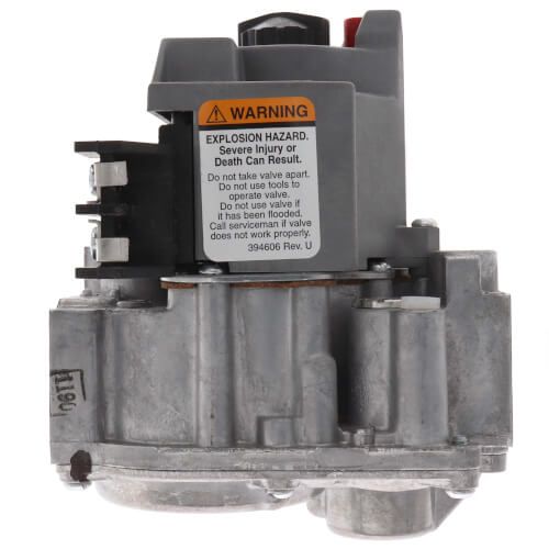 Rheem 60-25075-02 - Gas Valve - 200,000 BTU/HR, Natural Gas, 1/2 in. NPT Input x 1/2 in. NPT Output, 1 Stage