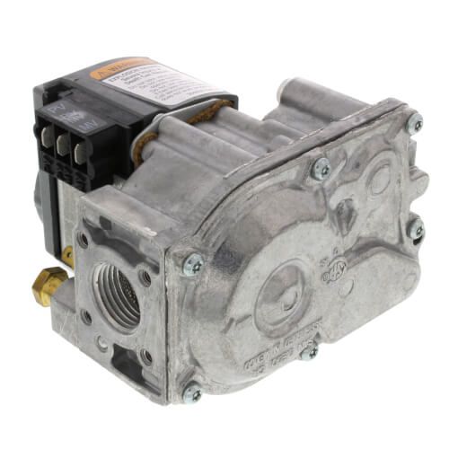 Rheem 60-25076-02 - Gas Valve - 200,000 BTU/HR, Natural Gas, 1/2 in. NPT Input x 1/2 in. NPT Output, 1 Stage