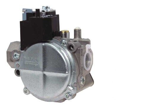 Rheem 607008 - Gas Valve - 140,000 BTU/HR, Natural Gas, 1/2 in. NPT Input x 1/2 in. NPT Output, 1 Stage