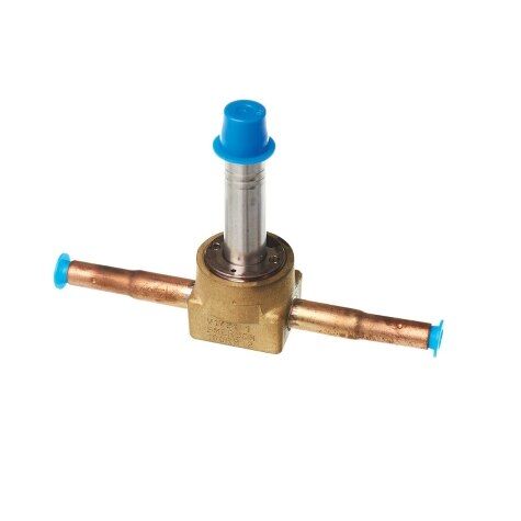 Rheem 61-100RB2S2VLC - Solenoid Valve - 1/4 in. Sweat ODF, 1/8 in. Internal Port Size, Plain Body