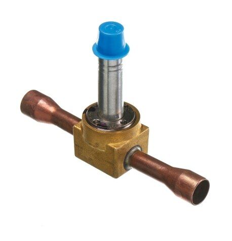 Rheem 61-100RB2S4VLC - Solenoid Valve - 1/2 in. Sweat ODF, 1/8 in. Internal Port Size, Plain Body