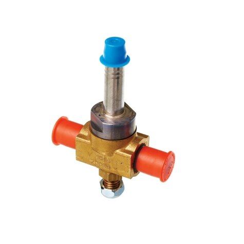 Rheem 661-200RB4F3TVLC - Solenoid Valve - 3/8 in. Flare SAE, 1/4 in. Internal Port Size, Mounting Stud Body