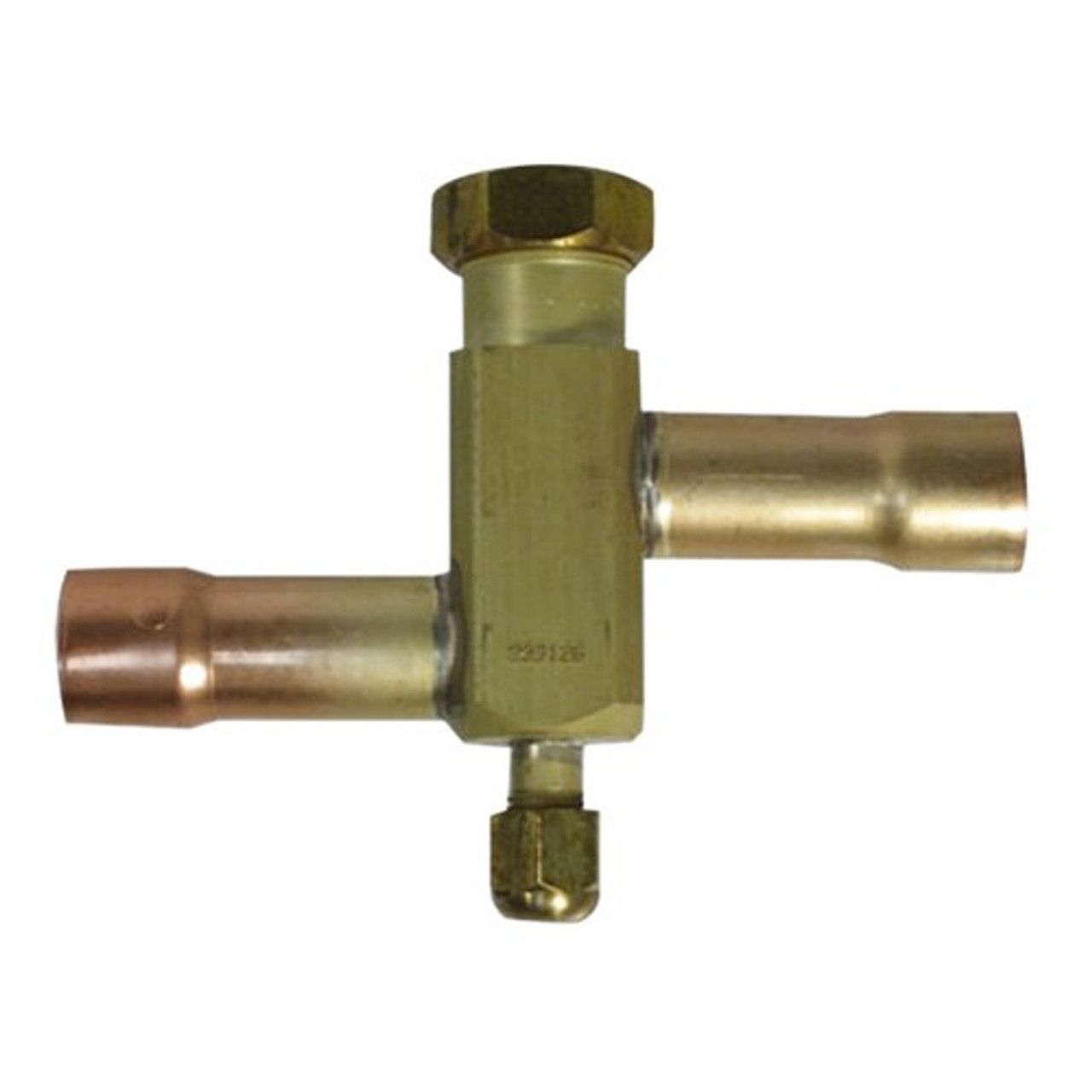 Rheem 61-21368-06 - Service Valve - 5/8 x 5/8 in. Connections, 5 in. length, Bottom Charge Port