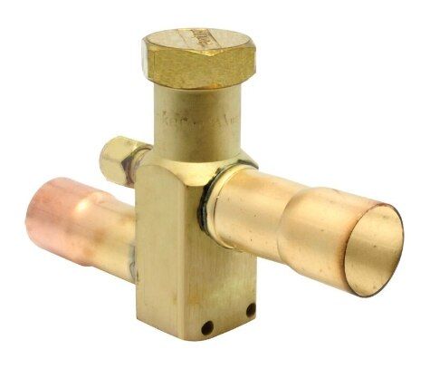 Rheem 61-21368-16 - Service Valve - 7/8 x 7/8 in. Connections, 5-1/8 in. length, Front Charge Port