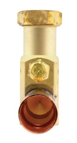 Rheem 61-21368-16 - Service Valve - 7/8 x 7/8 in. Connections, 5-1/8 in. length, Front Charge Port