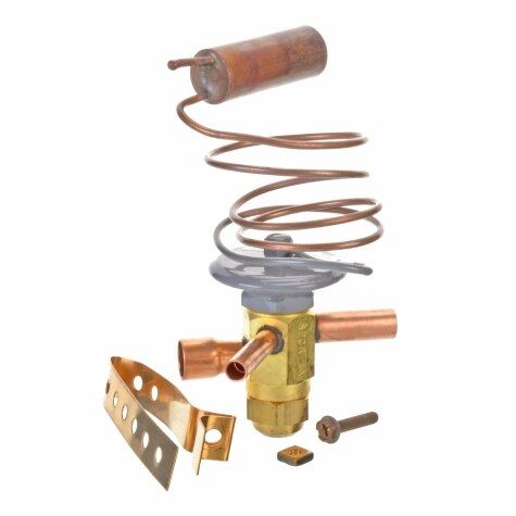 Rheem 61-21922-08 - Expansion Valve (TXV) - R-22, 2-1/2-Ton, 3/8 in. Inlet, 1/2 in. Outlet