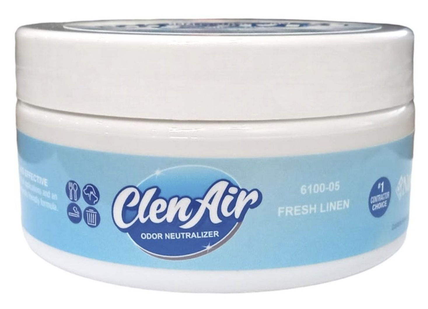 Nu-Calgon 6100-05 - ClenAir Fresh Linen (1/2 lb. Tub Each) 12 x 1 cs.