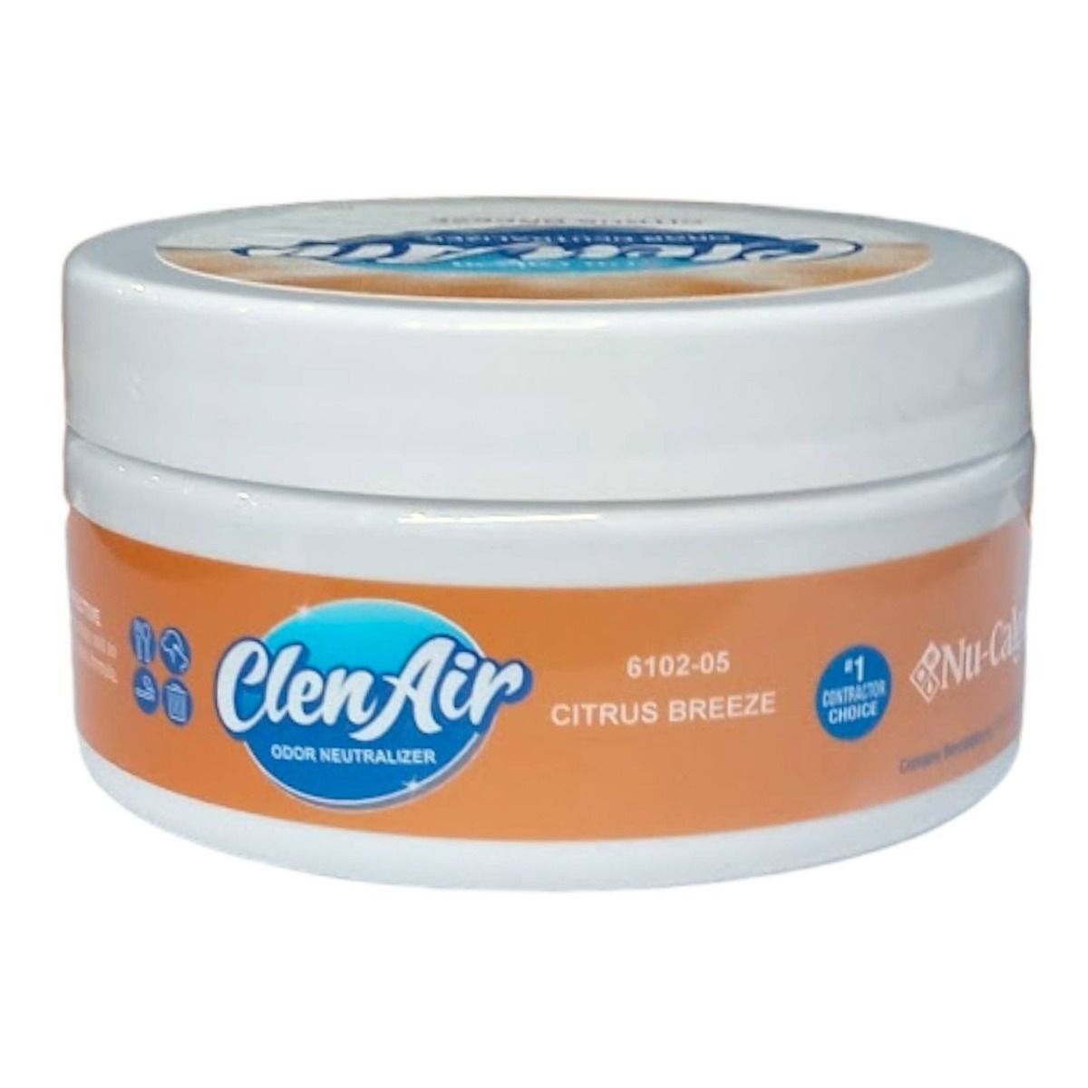 Nu-Calgon 6102-05 - ClenAir Citrus Breeze (1/2 lb. Tub Each) 12 x 1 cs.