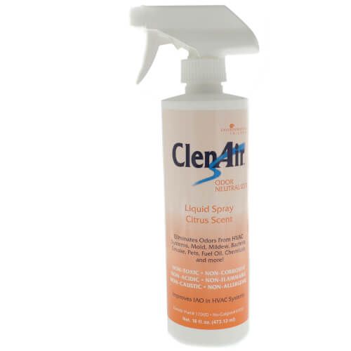 Nu-Calgon 61033 - Liquid ClenAir Citrus, Spray 12 x 16 fl. oz. cs.
