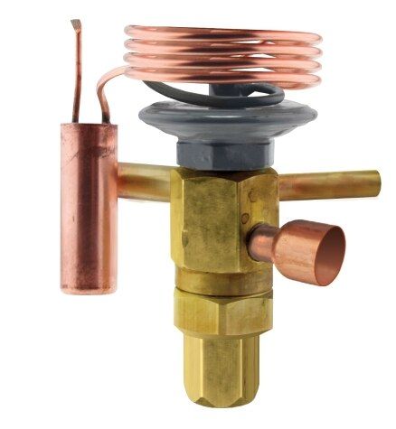 Rheem 611007 - Expansion Valve (TXV) - R-22, 3-Ton, 3/8 in. Inlet, 1/2 in. Outlet