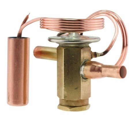 Rheem 611030 - Expansion Valve (TXV) - R-22, 2-Ton, 3/8 in. Inlet, 3/8 in. Outlet