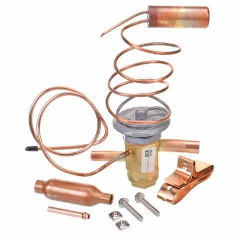 Rheem 611048 - Expansion Valve (TXV) - R-410A, 2-Ton, 3/8 in. Inlet, 3/8 in. Outlet
