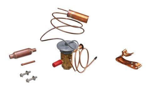 Rheem 611055 - Expansion Valve (TXV) - R-410A, 2-Ton, 3/8 in. Inlet, 3/8 in. Outlet