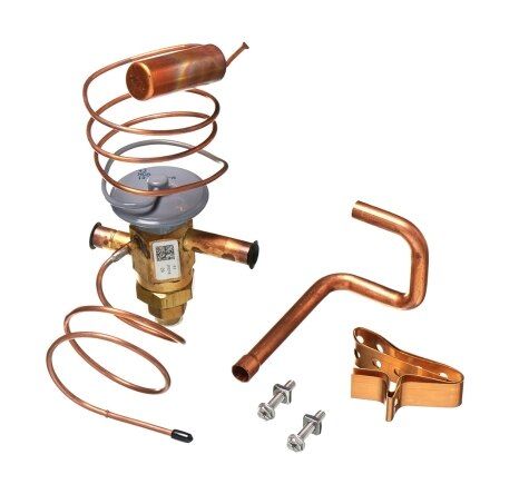 Rheem 611063 - Expansion Valve (TXV) - R-22, 2-Ton, 3/8 in. Inlet, 3/8 in. Outlet