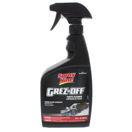Nu-Calgon 61117 - Grez-Off Heavy Duty Degreaser, Spray 12 x 1 qt. cs.