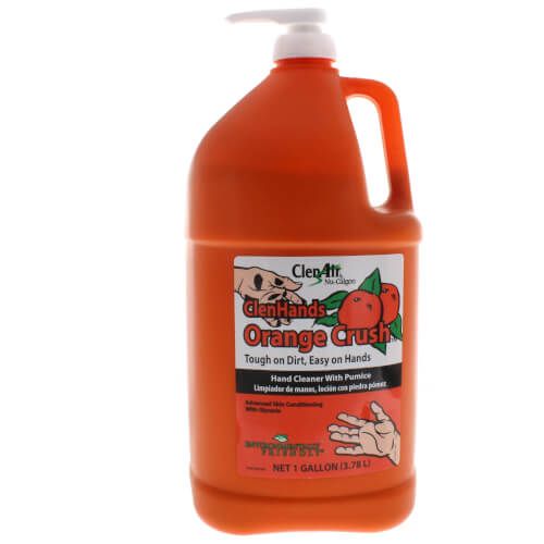 Nu-Calgon 61201 - ClenHands Orange Crush w/Pumice 4 x 1 gal. cs.
