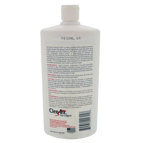Nu-Calgon 61204 - ClenHands Cherry Crush w/Pumice 12 x 15 oz. cs.