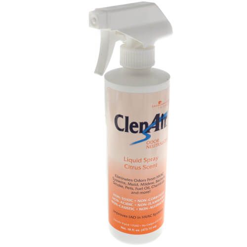 Nu-Calgon 61033 - Liquid ClenAir Citrus, Spray 12 x 16 fl. oz. cs.