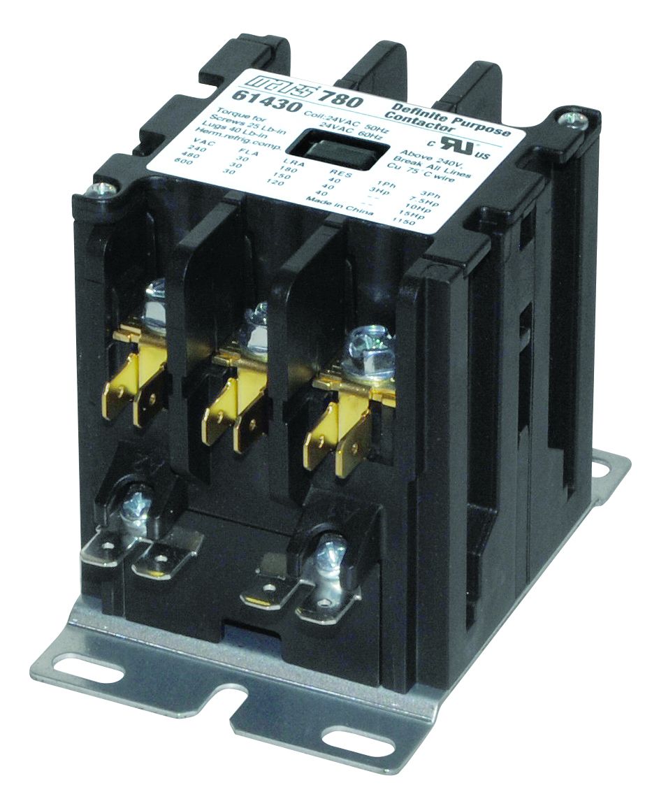 Mars 61433 - 277v 30a 3 Pole Contactor