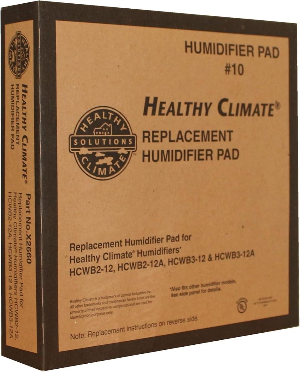 Healthy Climate X2660, #10 Replacement Humidifier Water Panel, 10 x 9.75 x 1.75"