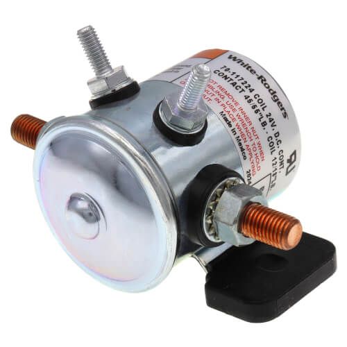 White Rodgers 70-117224 - Solenoid, SPNO, 24 VDC Isolated Coil, Continuous Duty
