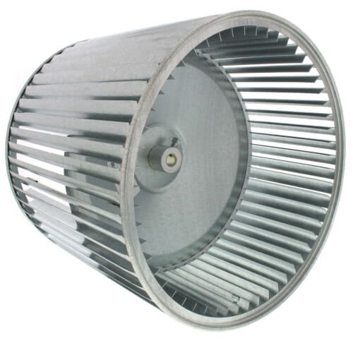 Rheem 70-20602-01 - 11-7/8" Diameter x 10-11/16" Wide, 1/2" Bore, CW Rotation, Concave, Double Inlet, Direct Drive, Blower Wheel
