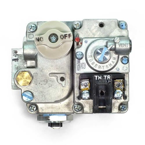 Robertshaw 700-049 - 1/2" Natural Gas Valve w/ pilot plug (300,000 BTU)