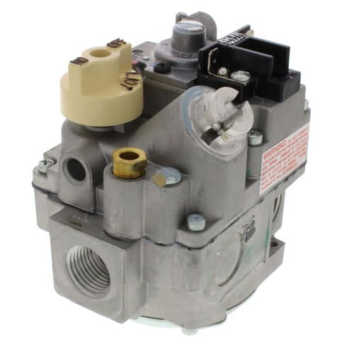 Robertshaw 700-402 - 1/2" X 3/4" Combo Gas Valve, 1/2" Side w/ Plugs (240,000)