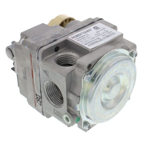 Robertshaw 700-402 - 1/2" X 3/4" Combo Gas Valve, 1/2" Side w/ Plugs (240,000)