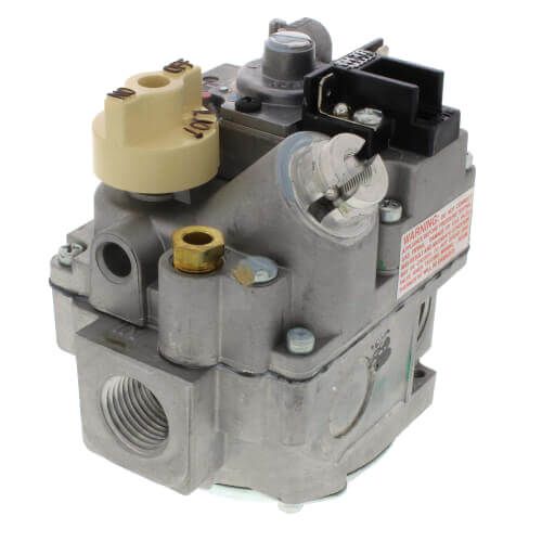 Robertshaw 700-434 - 1/2" X 1/2" Slow Opening Gas Valve, w/ side tap (100,000 BTU)