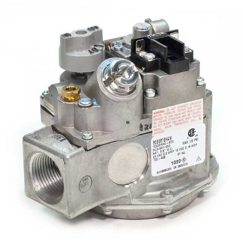 Robertshaw 700-887 - 1/2" X 1/2" Water Heater Gas Valve (240,000 BTU)