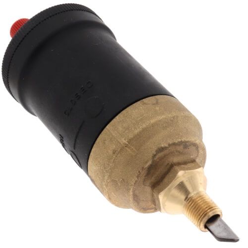 Resideo Braukmann EA122A1002 - Automatic Air Vent with Built-in Shutoff Valve for Hydronic Heating Systems