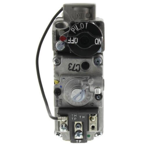 Robertshaw 710-502 - 1/2" X 1/2" Low Profile Millivolt Combo Gas Valve