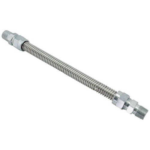 Rheem 7100P-140 - Gas Connector - 1/2 in. Male NPT x 1/2 in. Male NPT x 12 in. long
